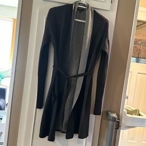Women’s long tie up cardigan